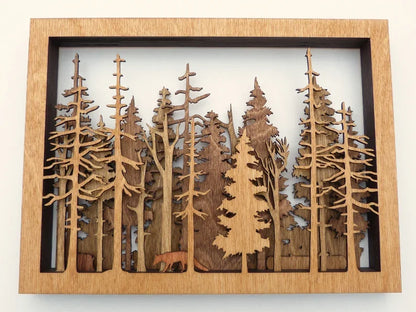 Vyne™ Handcrafted Forest Wall Art