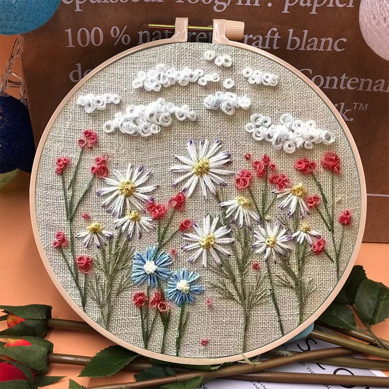 LAfleur™ - Floral embroidery kit for creative hobbies