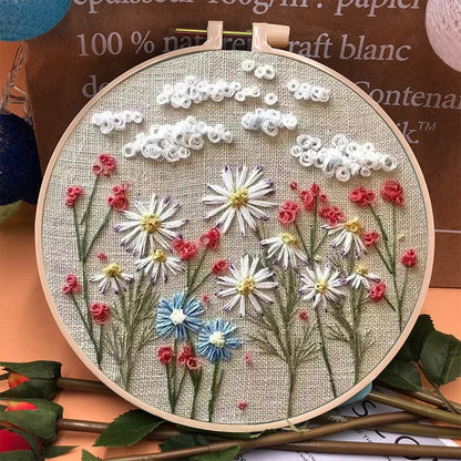 LAfleur™ - Floral embroidery kit for creative hobbies