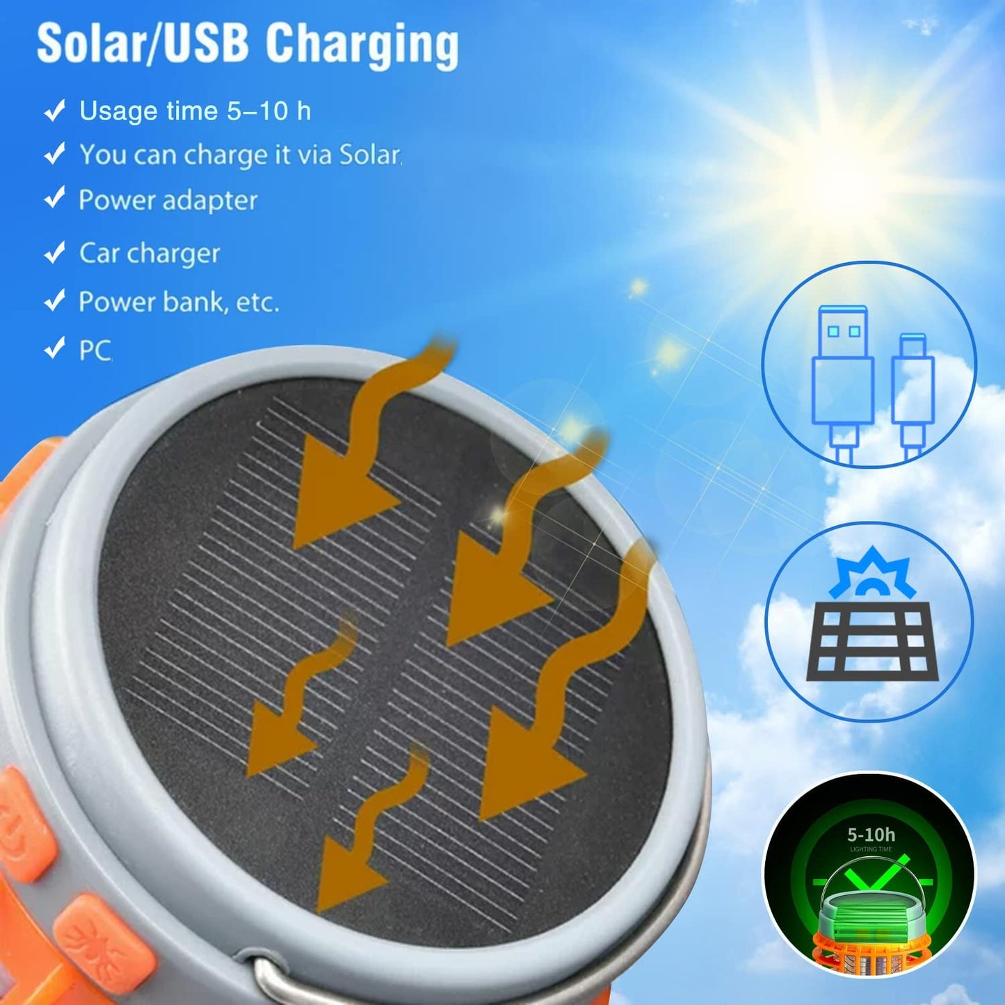 ExoSun™ - Solar Powered Mosquito Lamp (50% OFF!)