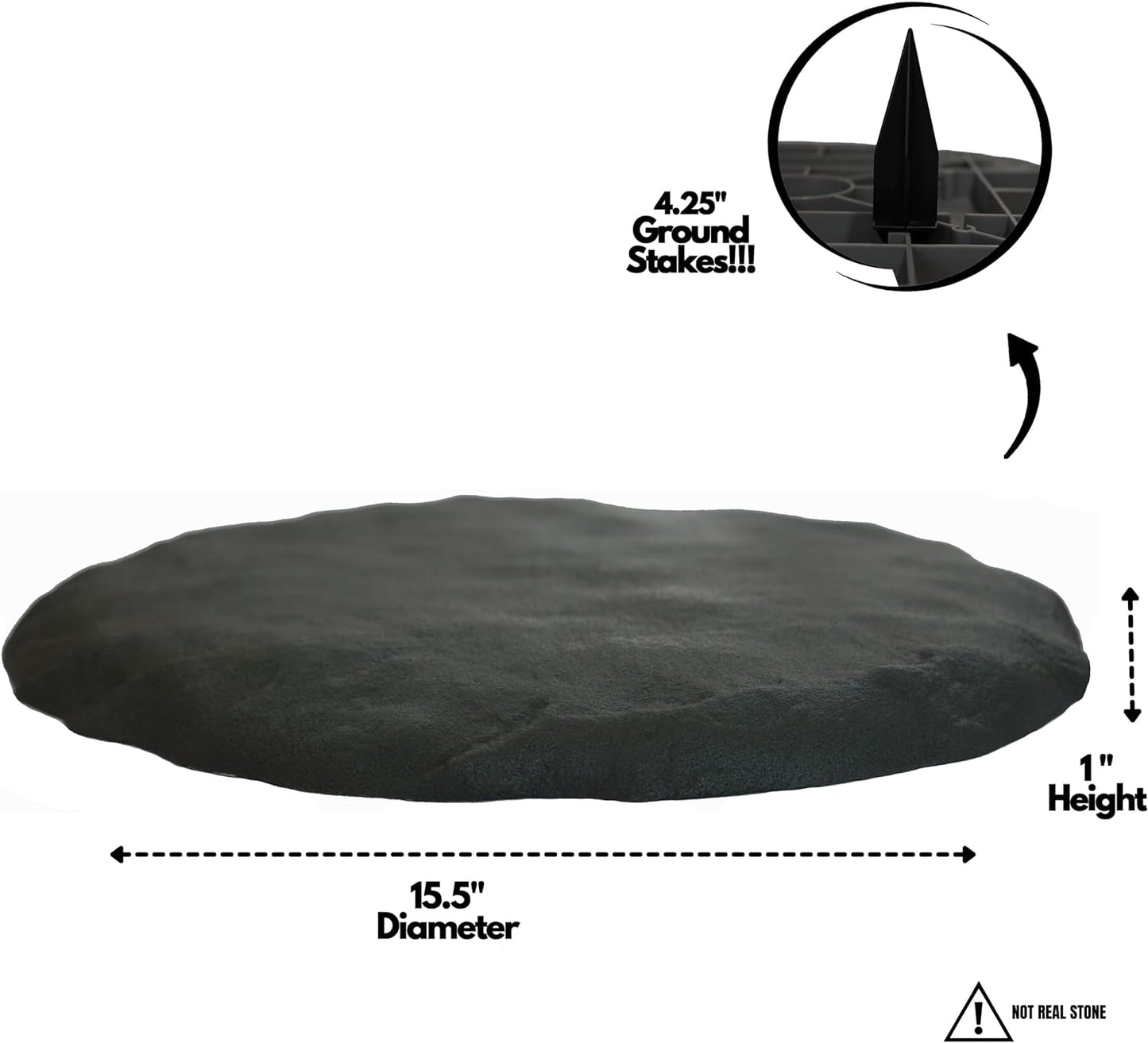 Faux™ - Real Looking Stepping Stones & Landscape Edging for Lawn & Garden