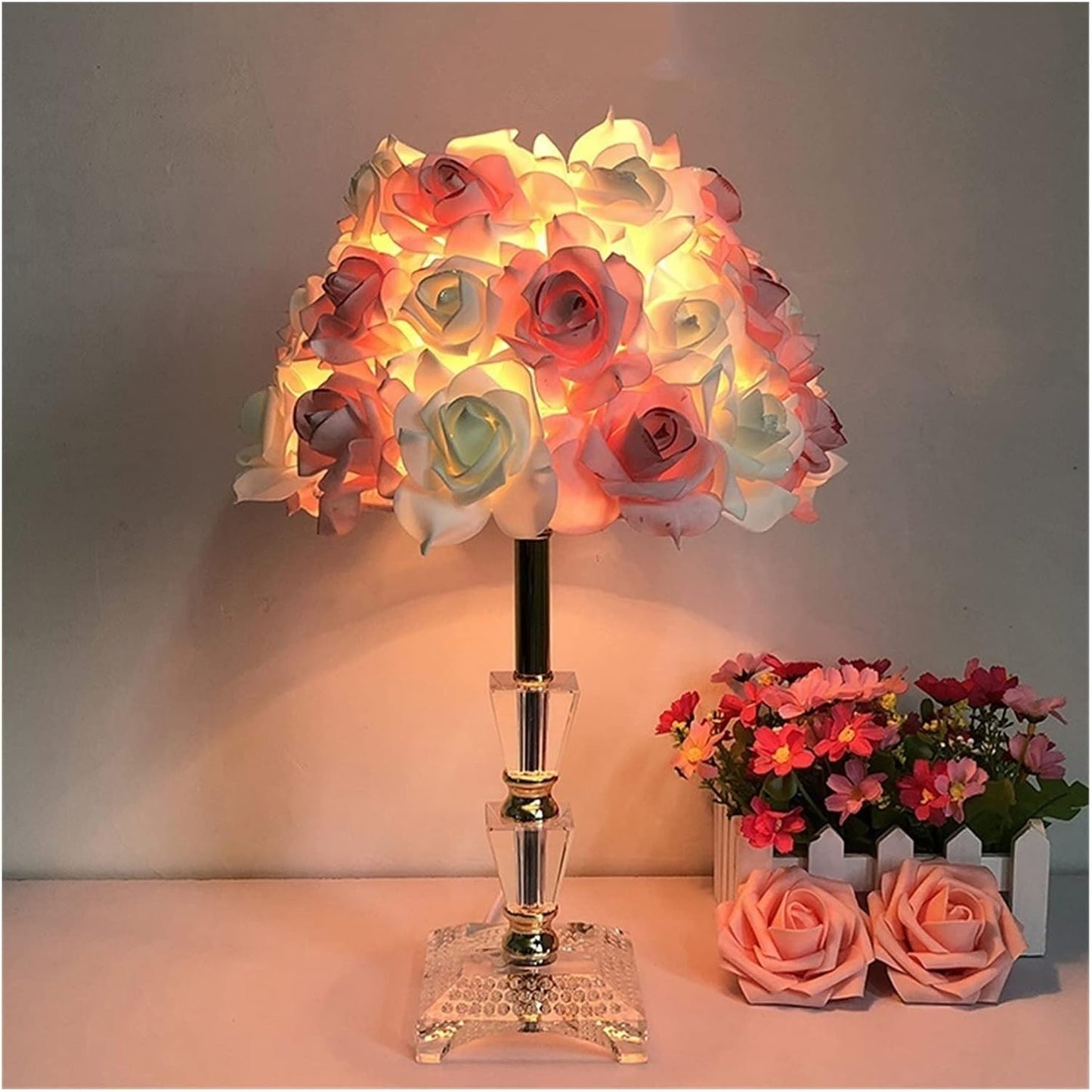 rose lamp