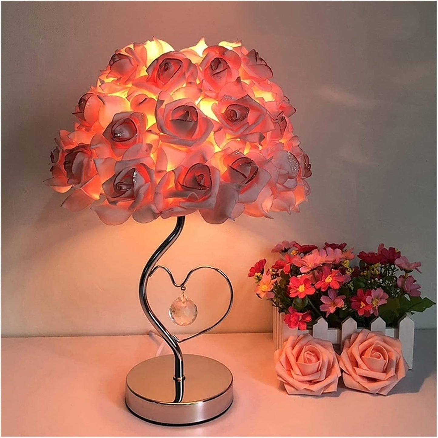 rose lamp