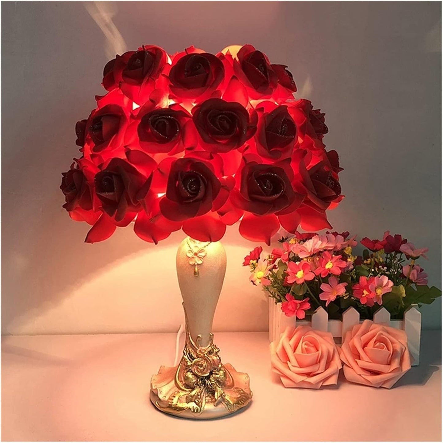 rose lamp