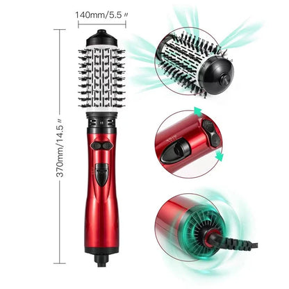 AirGlam™ 3-in-1 Hot Air Styler and Rotating Hair Dryer