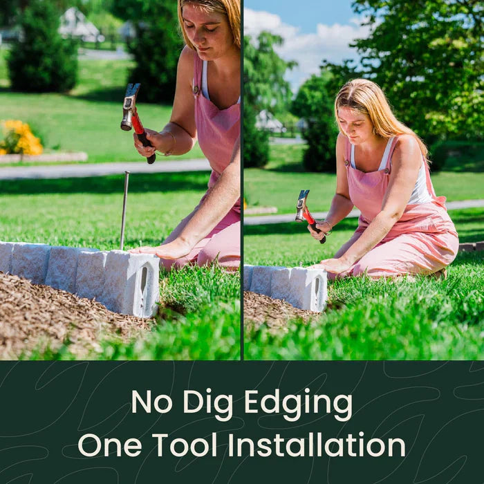 Faux™ - Real Looking Stepping Stones & Landscape Edging for Lawn & Garden