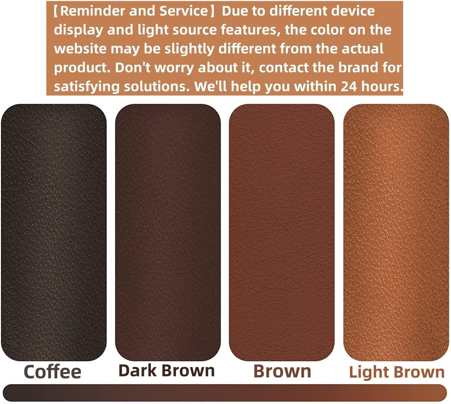 Caedrea Leather Repair Patch – 17x79" Self-Adhesive Waterproof Vinyl Patch for Couch, Furniture, Car Seats & Cabinets, Durable DIY Fix