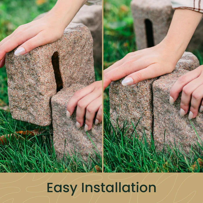 Faux™ - Real Looking Stepping Stones & Landscape Edging for Lawn & Garden