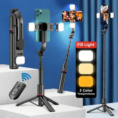 FlexiCapture™ Multifunctional Foldable Selfie Stick Tripod