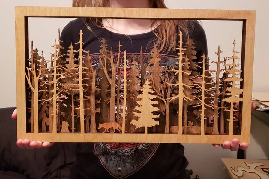 Vyne™ Handcrafted Forest Wall Art