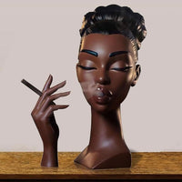 Woman with Eyes Closed