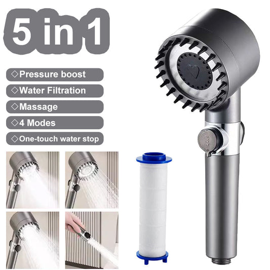 AquaLux™ - Shower Head with Filter