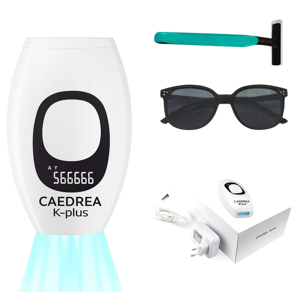 Caedrea K-Plus| IPL Permanent Hair Removal 999999 Flashes