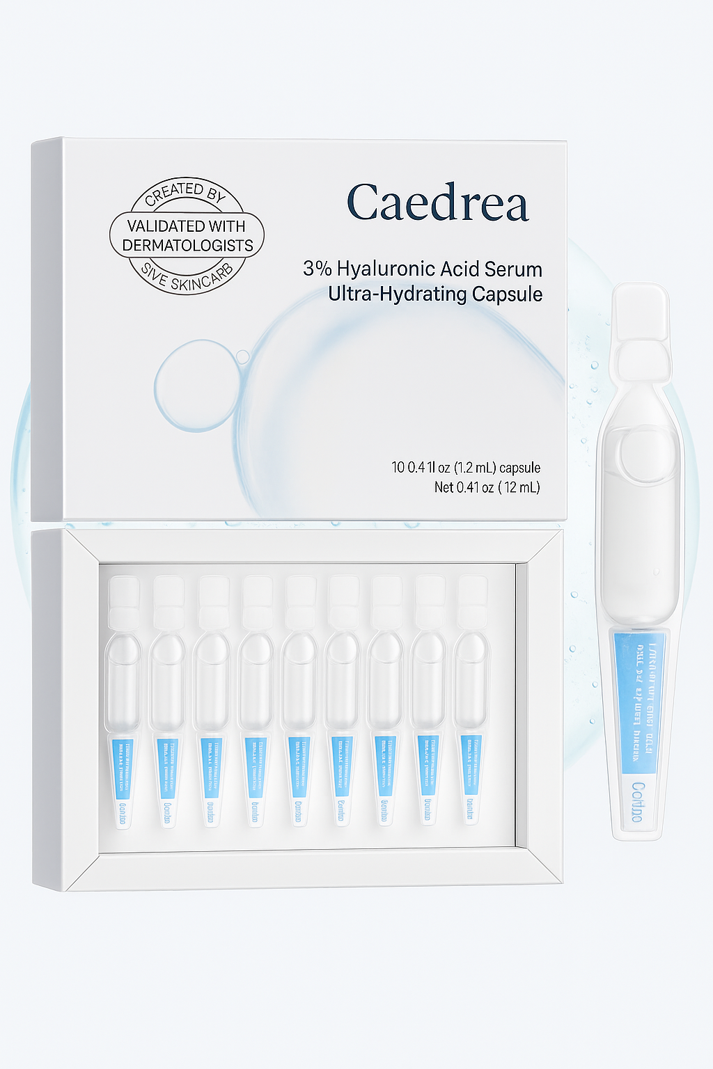 Caedrea™ Ultra Hydration – 3% Hyaluronic Acid Serum