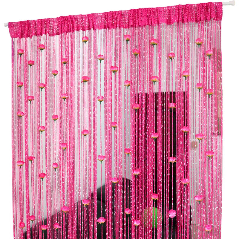 Perle™ - Rose Thread Door Curtain