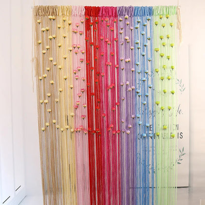 Perle™ - Rose Thread Door Curtain