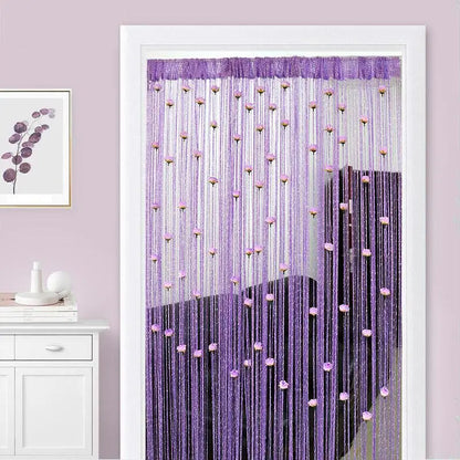 Perle™ - Rose Thread Door Curtain