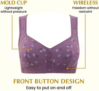 JoyFit™ - Comfortable & Convenient Front Button Bra