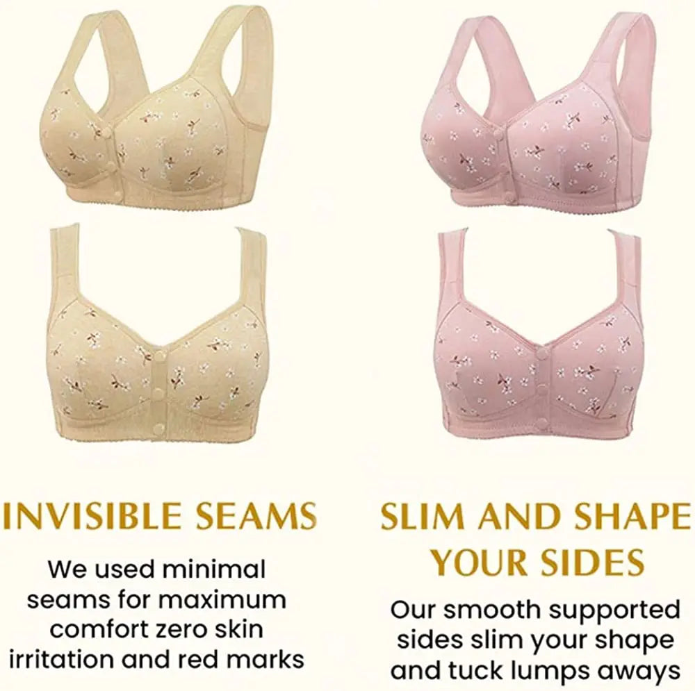 JoyFit™ - Comfortable & Convenient Front Button Bra