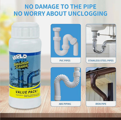 1+1 FREE I Wild Tornado – Drain, Toilet, and Drain Unblocker