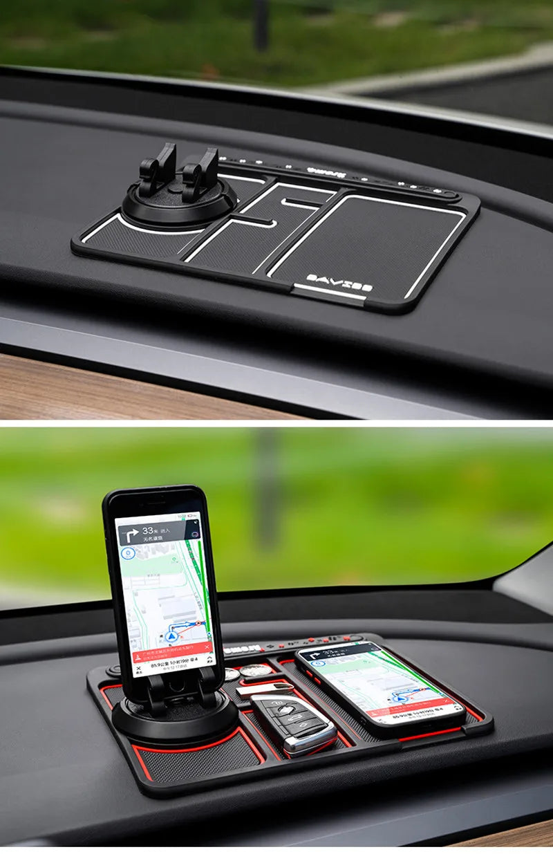 (Version 1) GripPad™ 4 in 1 Non-Slip Phone Pad for the Car