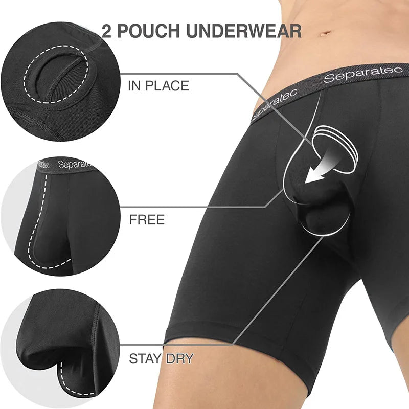 DriFit™ - Stretch Men Boxers with Spacious Pouch [1+1 FREE]