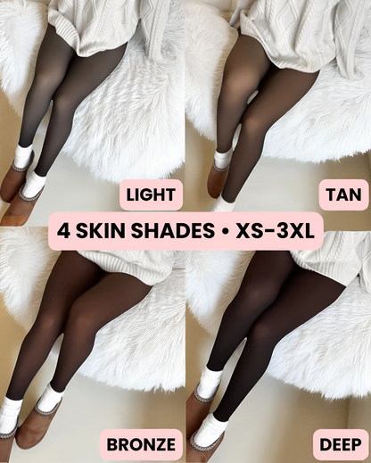 Caedreafleece - The Original Illusion Fleece-Lined Leggings