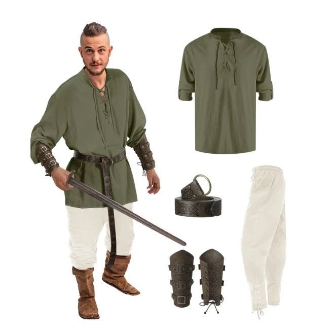Renaissance Pirate Costume Set
