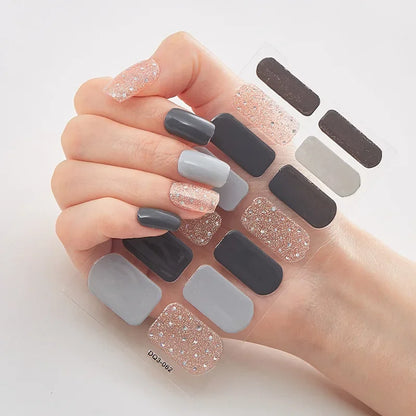 Nail art Stickers - 3D Art Nail Polished Sticker Cover
