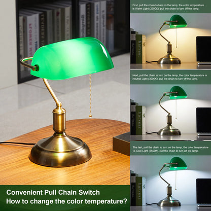 Modern bank desk lamp