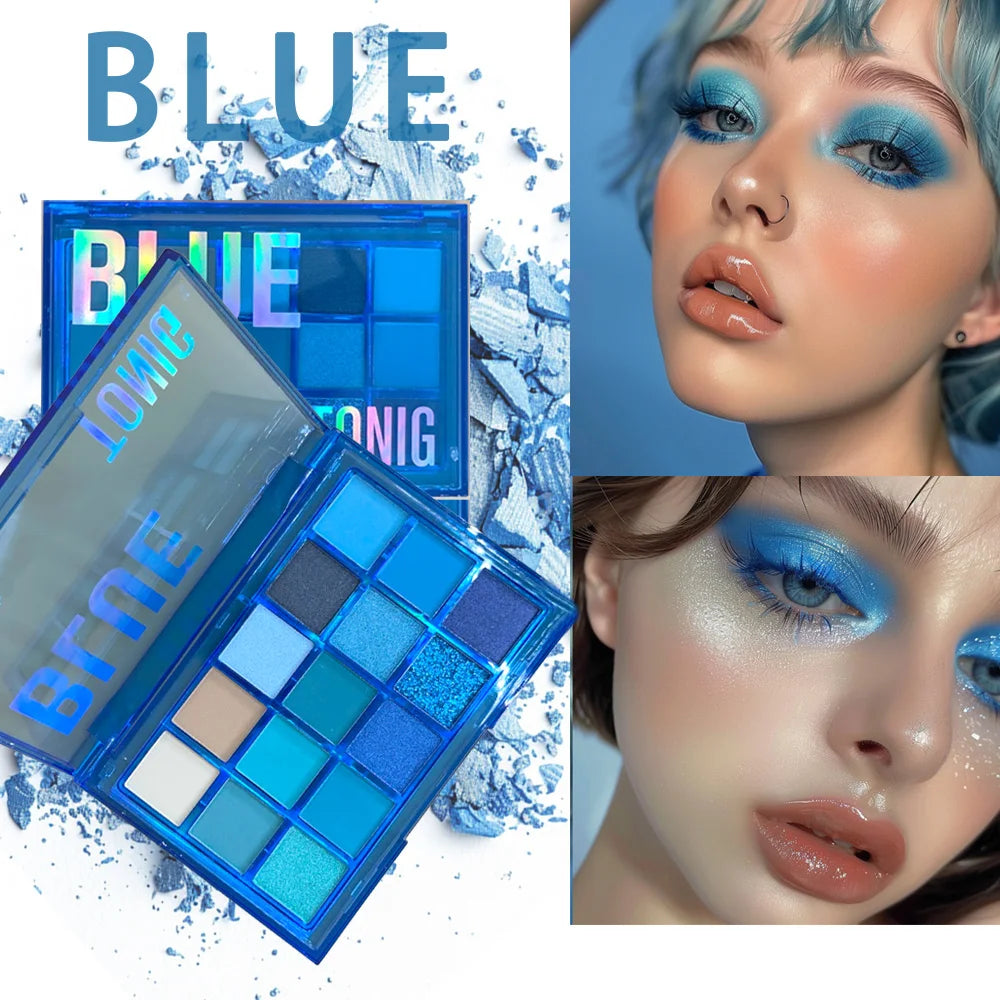 Makeup Palette Shimmer Matte Metallic Bold Waterproof