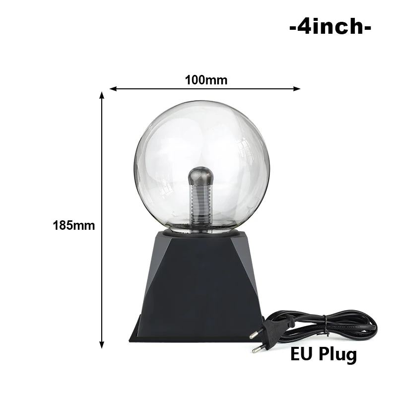 LED Magic Plasma Ball Night Light Lamp