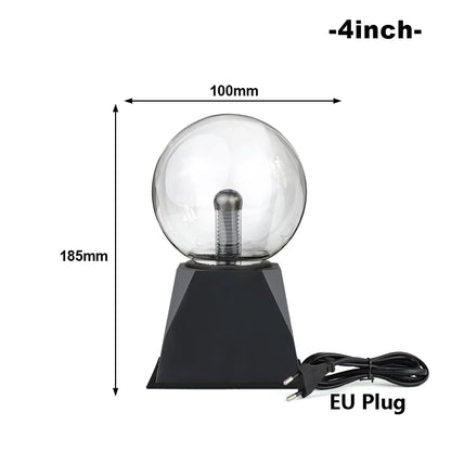 LED Magic Plasma Ball Night Light Lamp