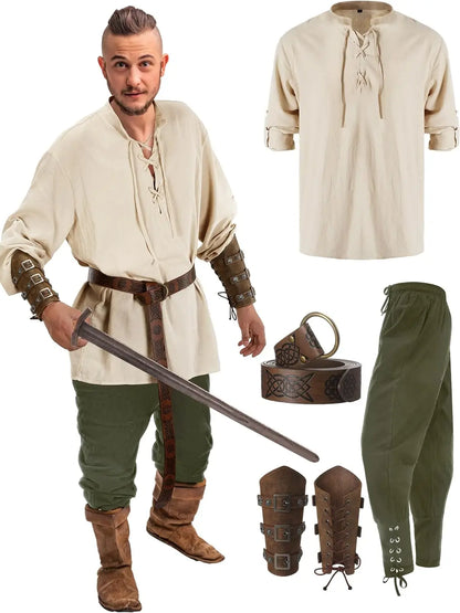 Renaissance Pirate Costume Set