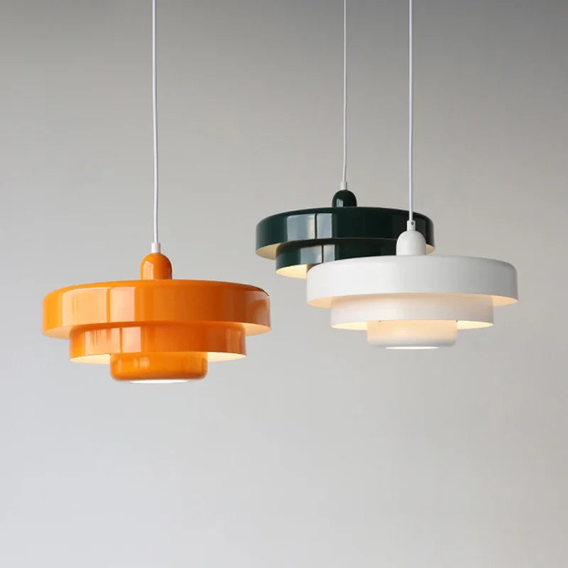 LED Ceiling Chandelier Orange Pendant Lamp