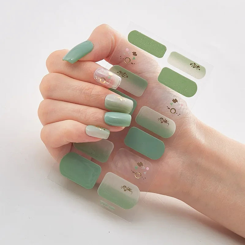 Nail art Stickers - 3D Art Nail Polished Sticker Cover