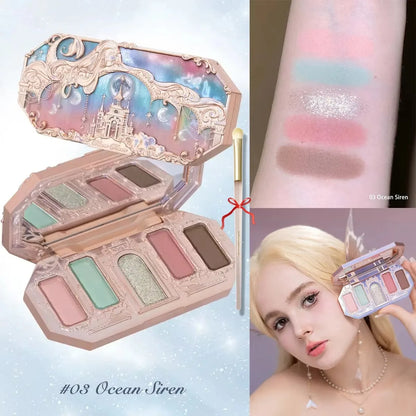 Flower Knows Moonlight Mermaid Eyeshadow Palette
