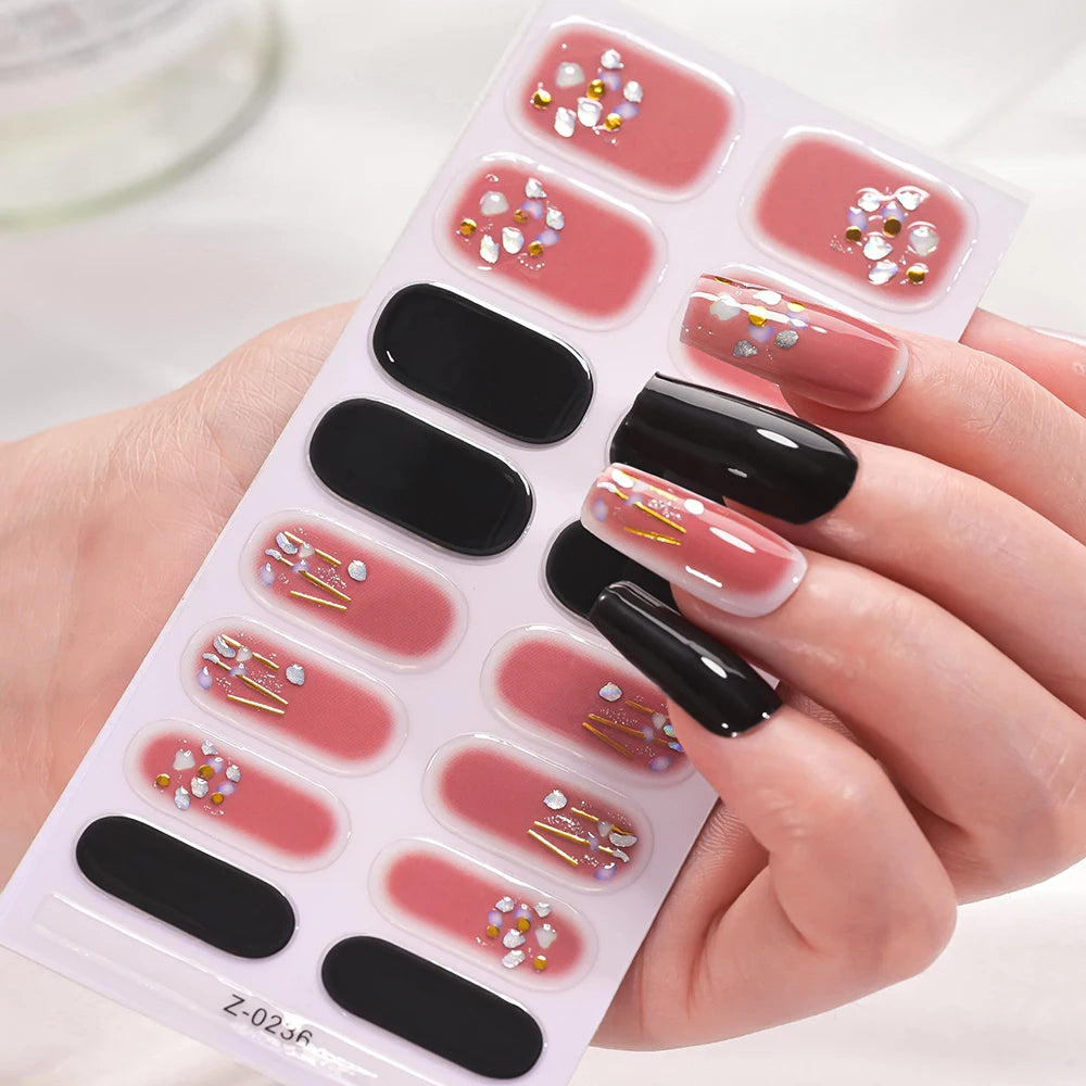 StickaGel™ - 3D Nail Sticker Art Polished Cover