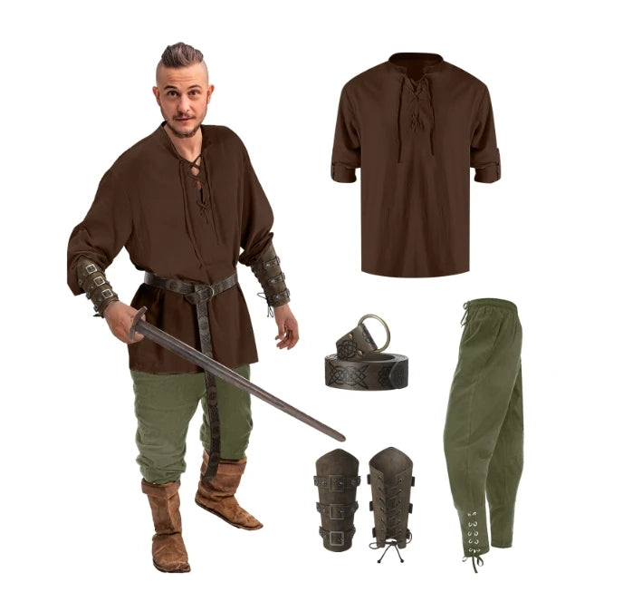 Renaissance Pirate Costume Set