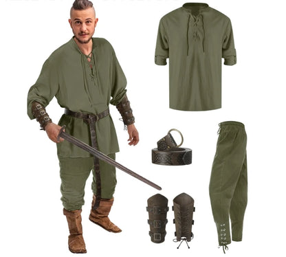 Renaissance Pirate Costume Set