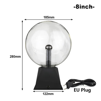 LED Magic Plasma Ball Night Light Lamp