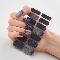 Black Dark Silver