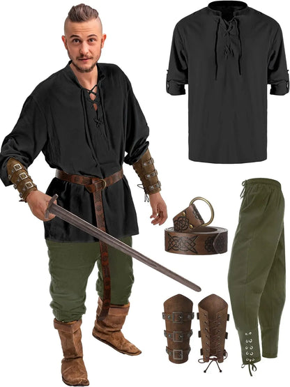 Renaissance Pirate Costume Set