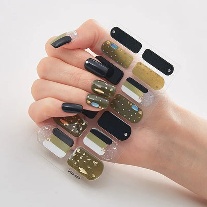 Nail art Stickers - 3D Art Nail Polished Sticker Cover