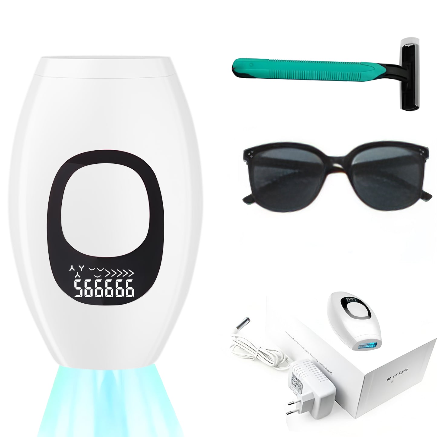 Caedrea K-Plus| IPL Permanent Hair Removal 999999 Flashes