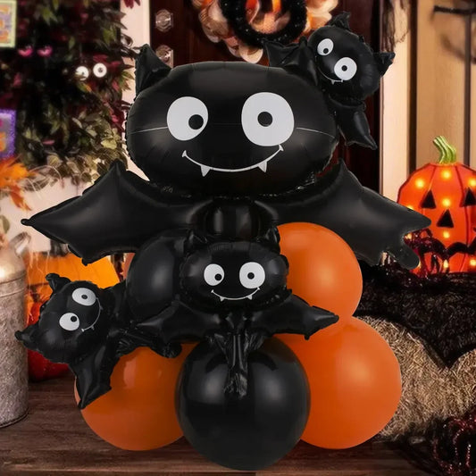 Happy Halloween Balloon Set Pumpkin Decor