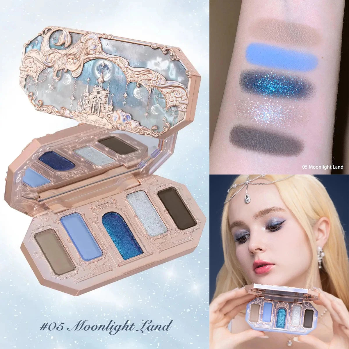 Flower Knows Moonlight Mermaid Eyeshadow Palette