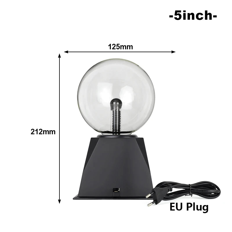 LED Magic Plasma Ball Night Light Lamp