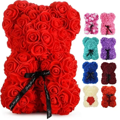 Eternal Rose Teddy Bear (25CM)