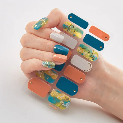 Nail art Stickers - 3D Art Nail Polished Sticker Cover